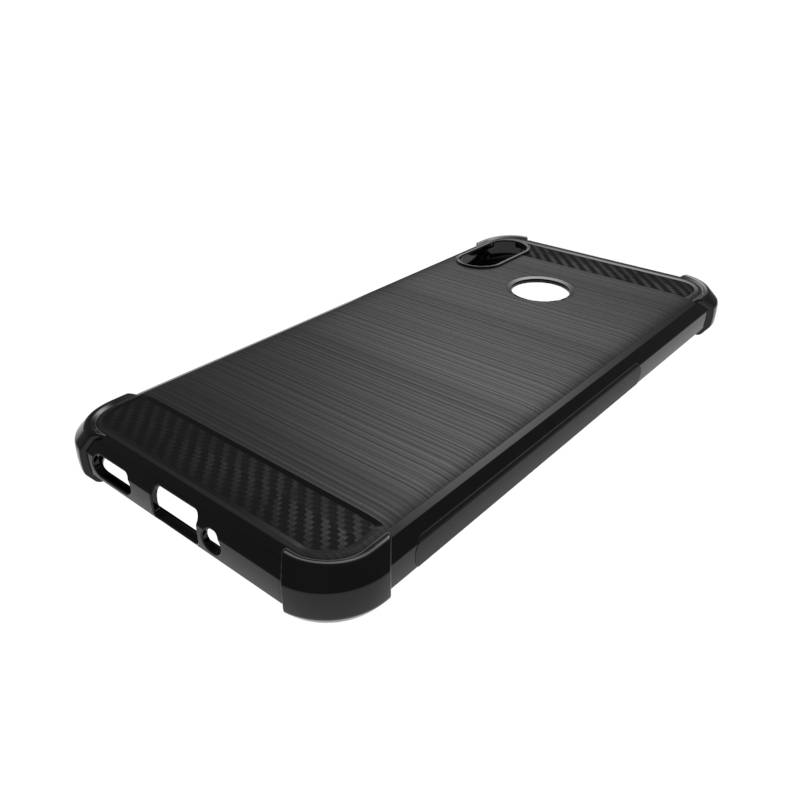 Carbon Fiber Soft Tpu case For HTC U12 Life