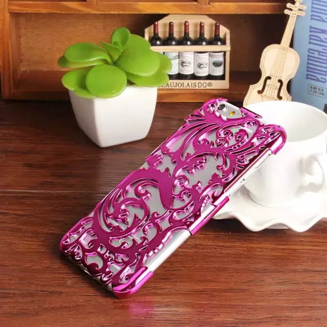 For Samsung Galaxy S5 Customized cheap case Elegant Hollow Out Mental Hard Case