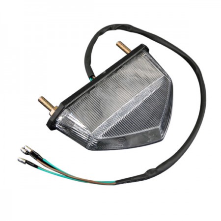 Motorcycle 10 LED Red Brake Running Turn License Plate Tail Light Quad ATV Bike