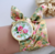 Ladies flower cloth wristwatch fashion women dress watch high quality fabric watch sweet girls Bracelet watch