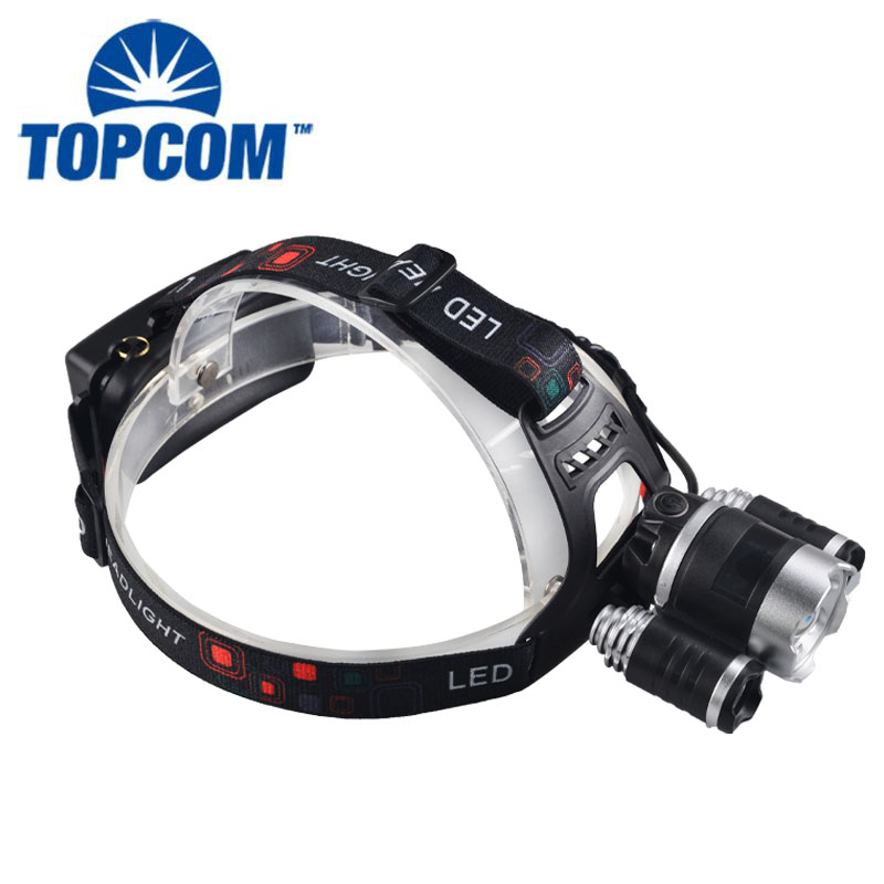 High Power Zoom Headlamp LED 1000 Lumen LED Head Torch for Camping