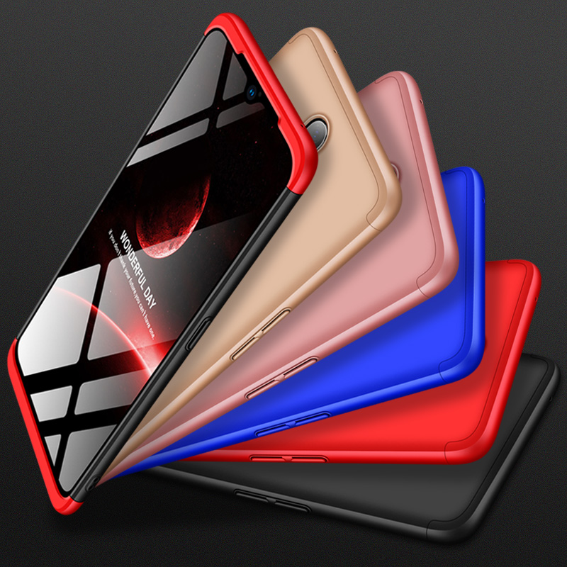 2018 hot sell 360 cover Removable 3in1 Hard PC Shield Back Cover Case for OPPO F11