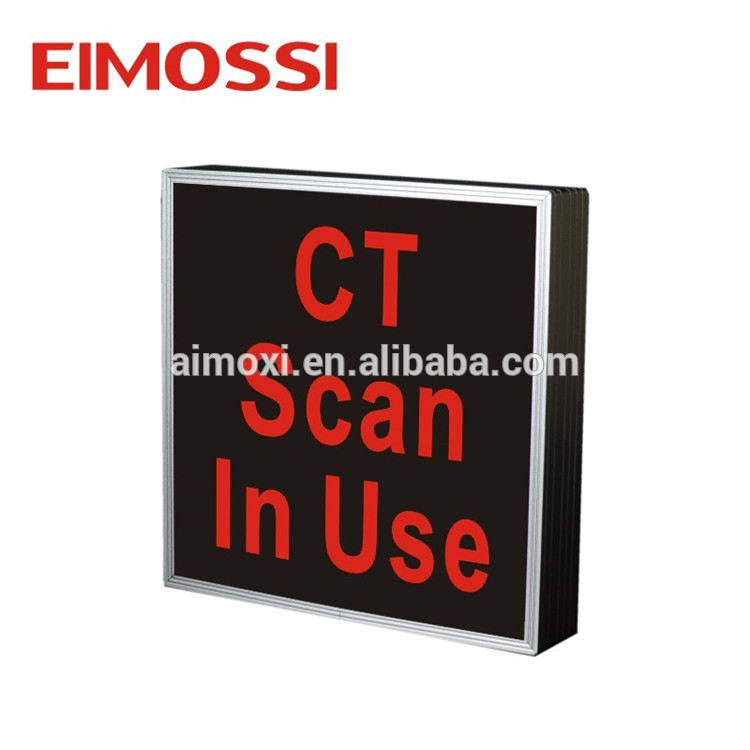 LED Hospital indoor use warning X RAY IN USE sign 30*30CM