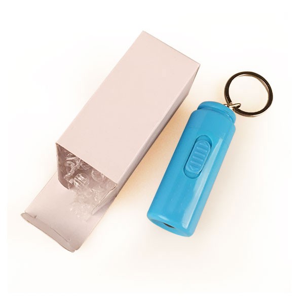 Multicolor Rechargeable USB MINI Plastic LED Torch Light With LOGO Print