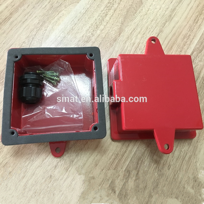 Fire alarm system DC12-24V 6 inch electric industrial alarm bell