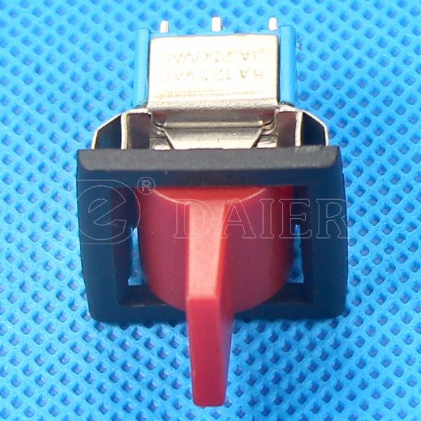 RLS-223-F1 DPDT 6 Pins Spring Return ON OFF ON Toggle Switch