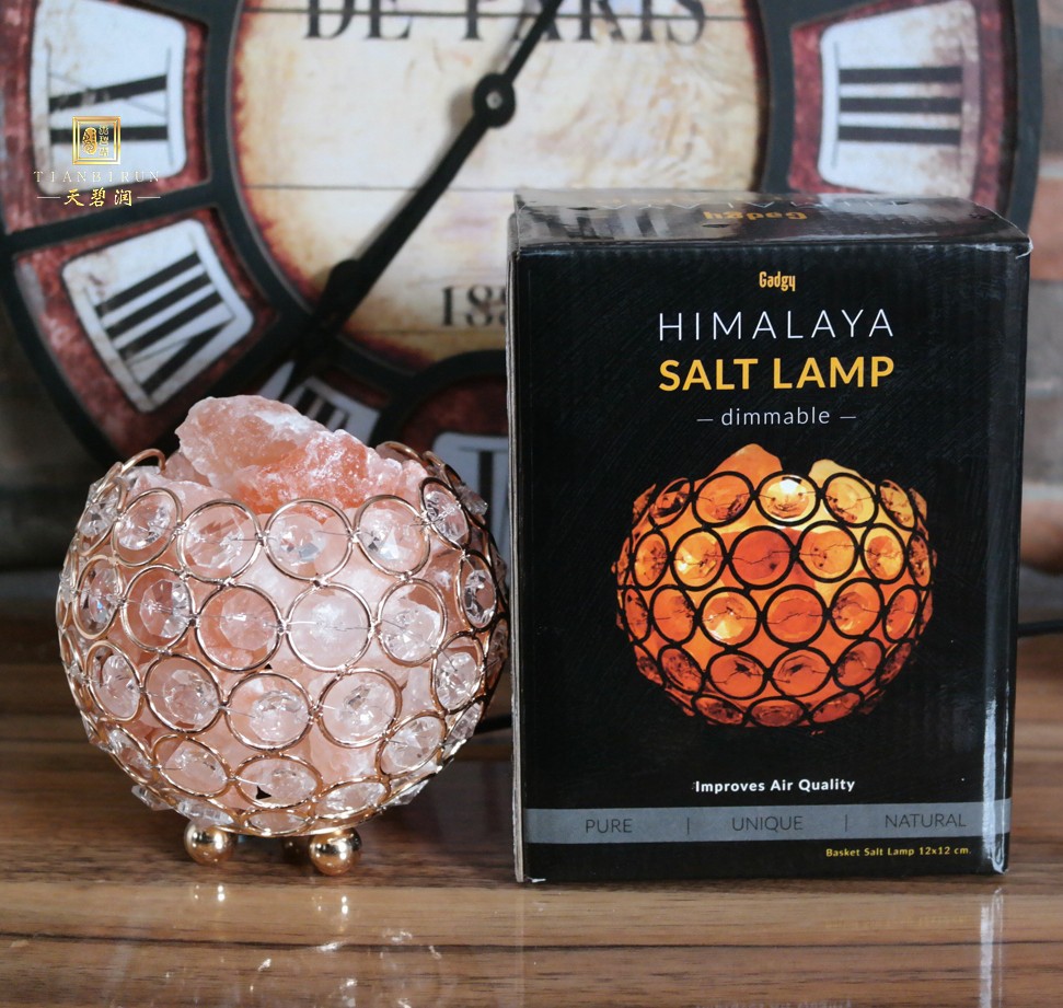 Hot Sale Natural Crafts Night Lamp Creative Himalayan Salt Lamp Decoration Stone Lamp