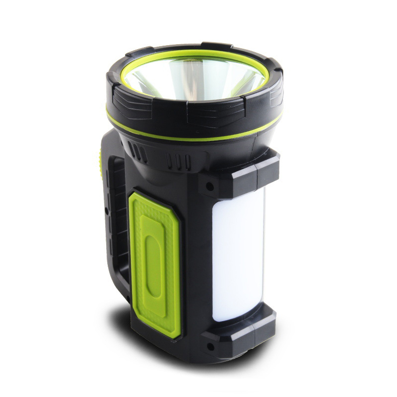 Super Bright Rechargeable Handheld Searchlight High-power Tactical Spotlight Torch Lantern Flashlight with COB Side Light