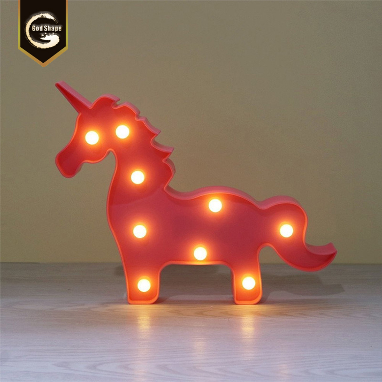 Electronic led light letters words decorative acrylic led neon sign