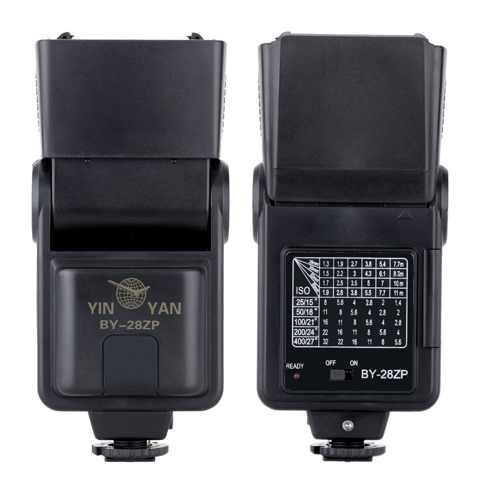 GN28 Speedlight Hot Shoe Speedlight Camera Flash Light Manual Speedlight for Nikon Canon Pentax Olympus DSLR Cameras