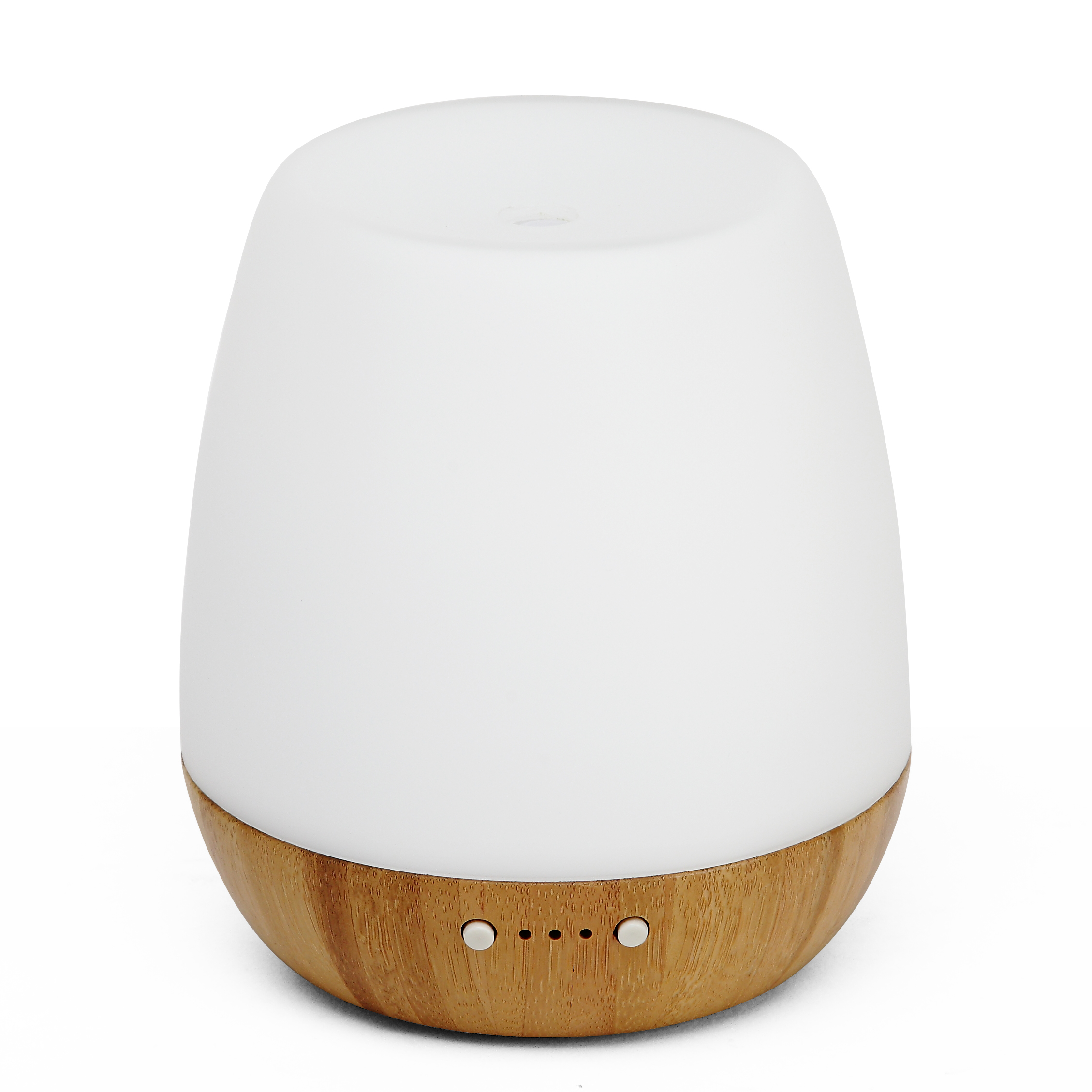 2019 High Technology  Artificial Hand-made blown Glass Bamboo Oils Aroma Diffuser ,Soft Warm White Night Moon Light Diffuser