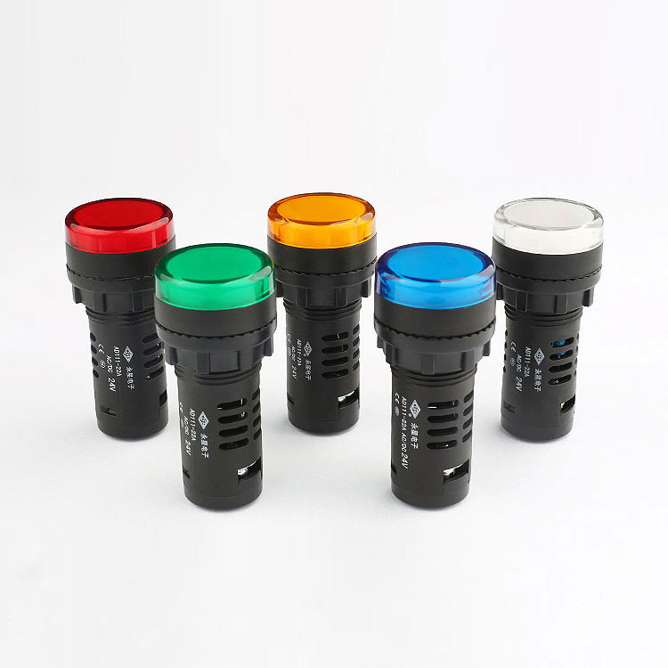 22mm  waterproof led indicator lamp 24vdc