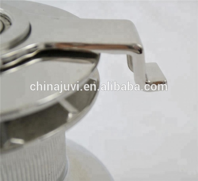 JVSW-005 SS hand manual small boat sailing winch for sailor sailing