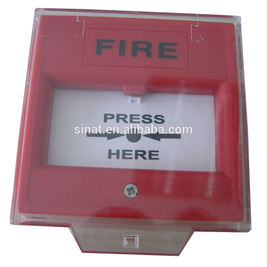 Fire Alarm System Break Glass Life Saving Switch Button