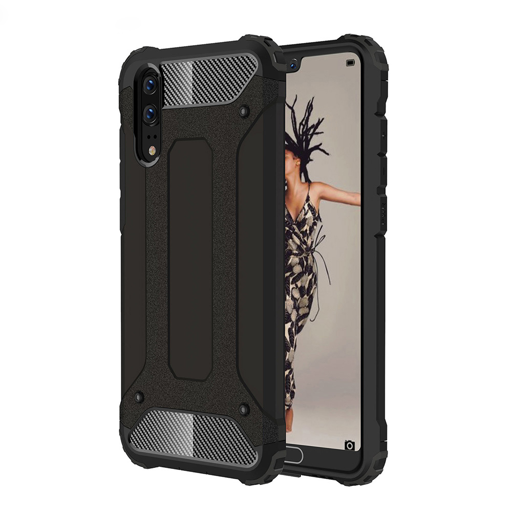 PC+TPU 2in1 shockproof  Armor Hard case For Huawei P20