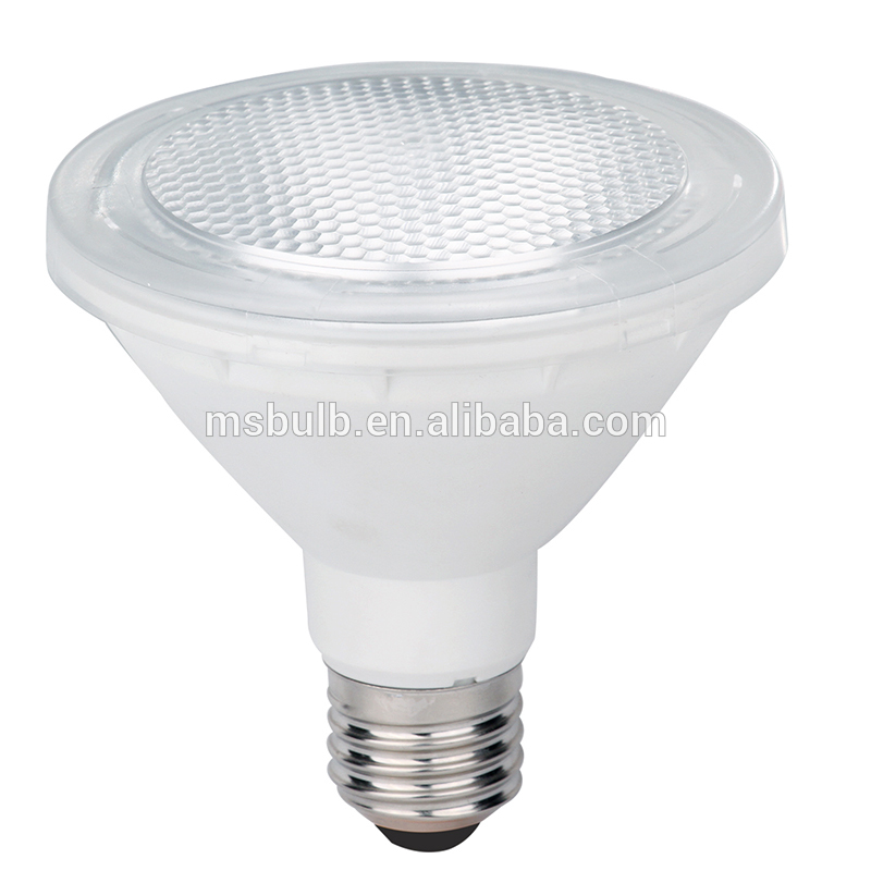 Haining LED PAR light par 30 LED bulb spotlight lampara dimmable COB E27 10w TUV CE approved Mingshuai factory