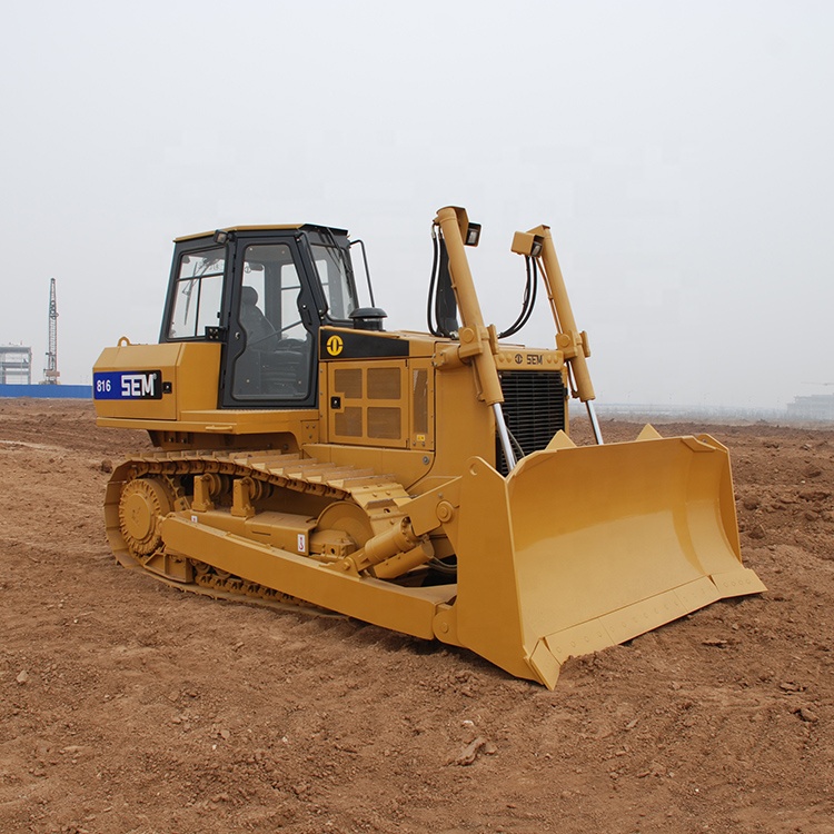 construction machinery 160HP 816 with shank ripper Crawler bulldozer