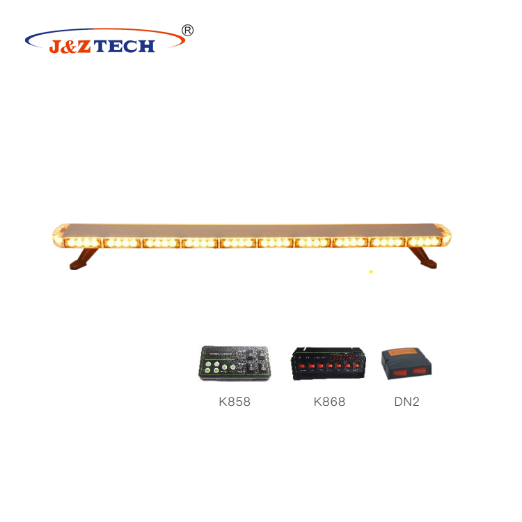 2019 hot sales 12-24V TIR4 Full Long Vehicle Traffic Police Warning Lightbar for ambulance car