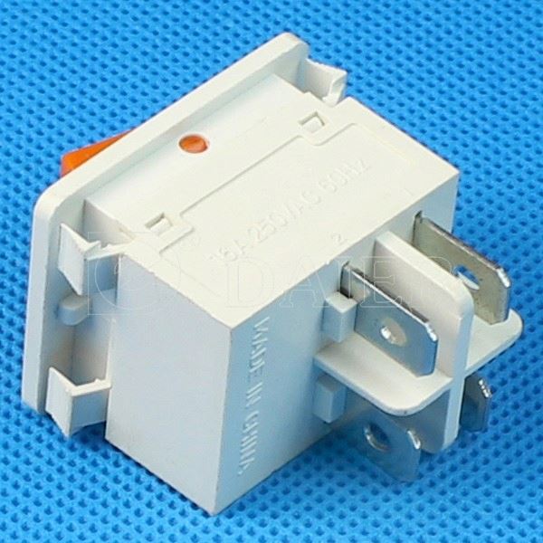 3PIN Single Pole Mini Rocker Circuit Breaker 10/16A 220VAC Illuminated IRS-2 12V DC Circuit Breaker
