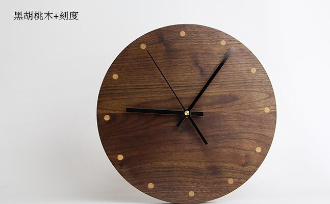 wholesale solid wood wall clock wooden wall clocks luxury wall clock