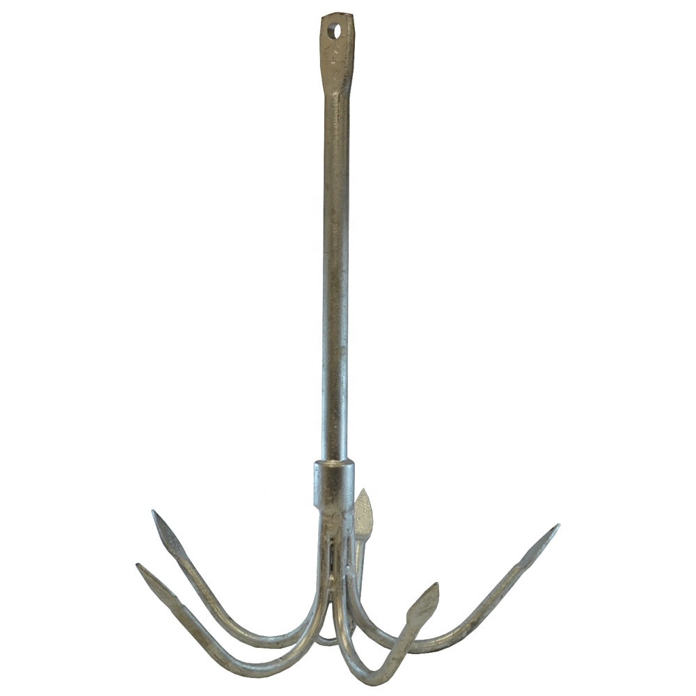 Small Anchor Hard Holding Anchor with Strong Flukes Grapnel Anchors