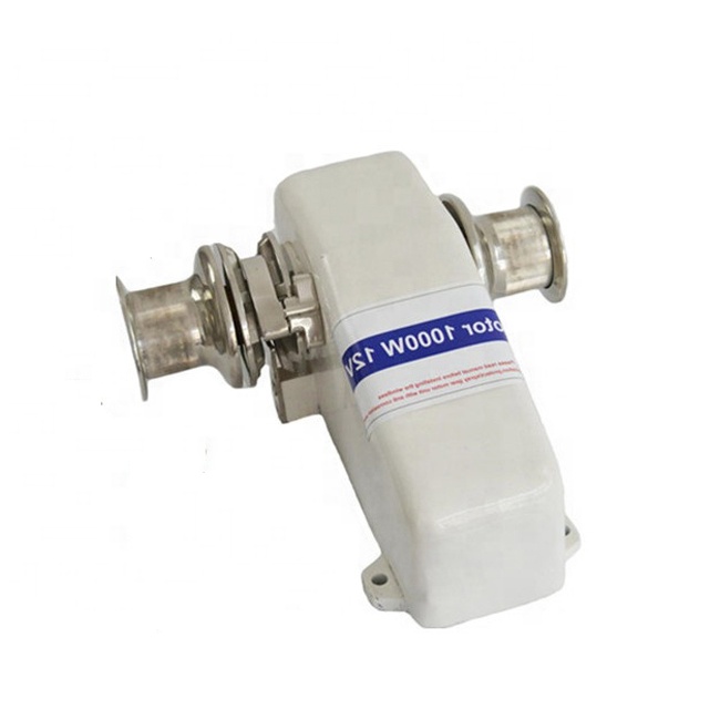 12V 1600W sailboat electric winch horizontal windlass JVH014