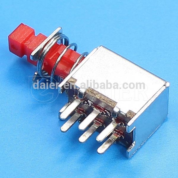 PS-22F01 DPDT push switch push switches 6 pins