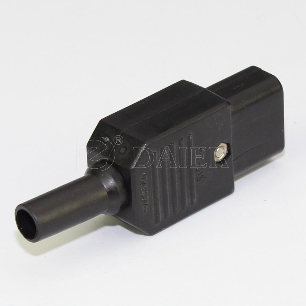 AC 250V 10A IEC 320 C13 Female Plug Power Adapter Connector