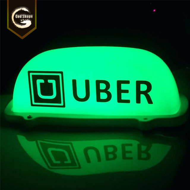 China supplier Magnet Car Roof Signs Taxi Top Advertising Light Box For Car