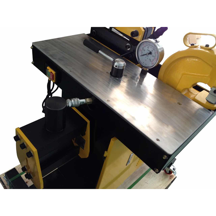 4-1 hydraulic busbar processor busbar cutting bending punching machine