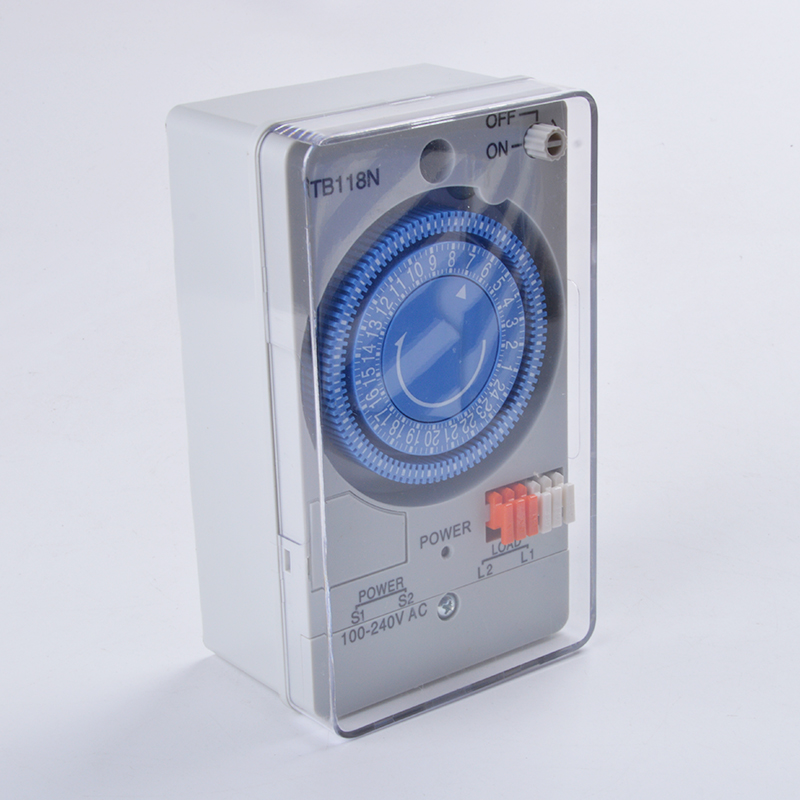 TB118N Mechanical Timer Switch Mini Mechanical Timer Relay Mechanical Timer Switch 230V 60Hz 24 Hours