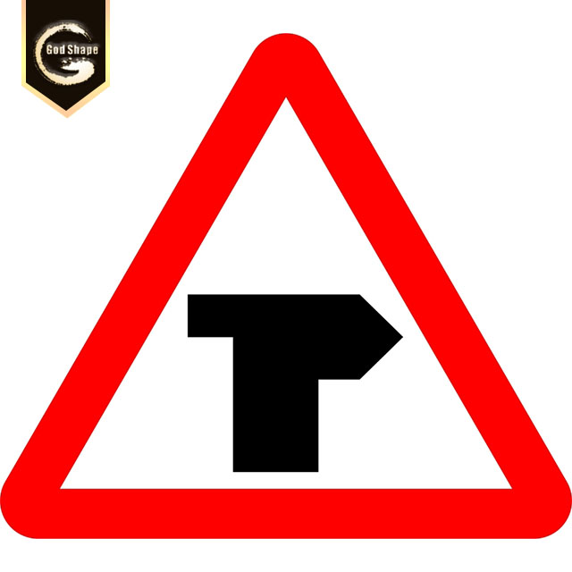 China manufacturer warning traffic sign board triangle road safety Sign