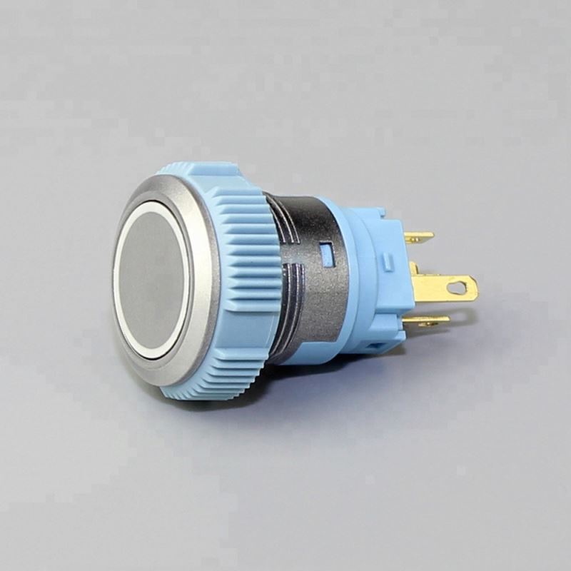 Small Size 220V Single Light Waterproof Led Push Button
