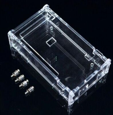 Compatible Case for Arduino Mega2560 R3 Controller Quality Box Enclosure Black Computer Box with Switch great protective case
