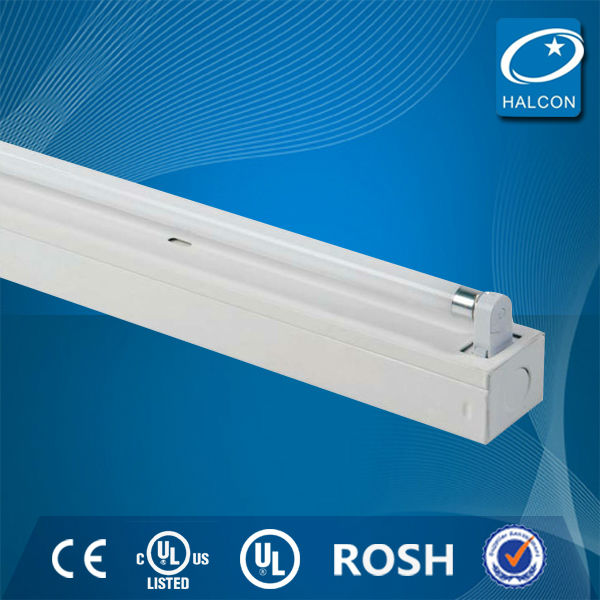 2016 hot ul ce t5 t8 fluorescent lighting fixture surface mounted t8 fluorescent light fixture led tube fixture in China