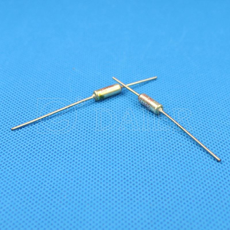 Thermo Fuse 15A 250VAC Bimetal Fuse With Lead