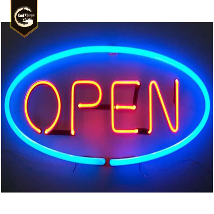 Custom high quality waterproof 12V led ice neon lighted sign light for decoration