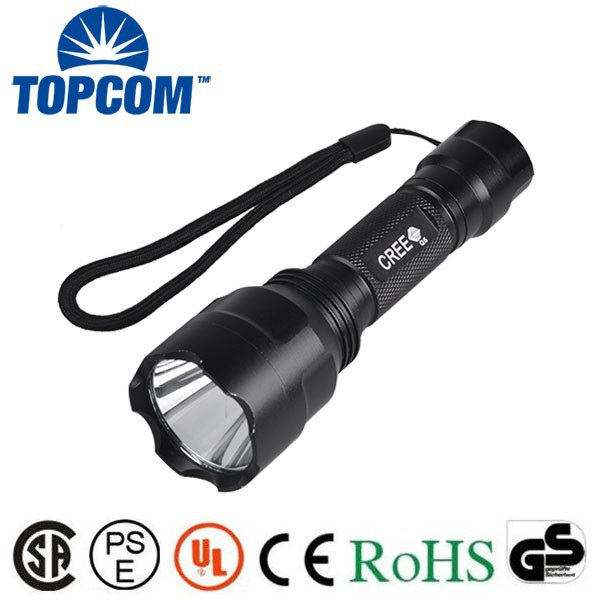 5 Modes High Power LED Flashlight Rechargeable 1000Lumens XM-L T6 LED Light Torch