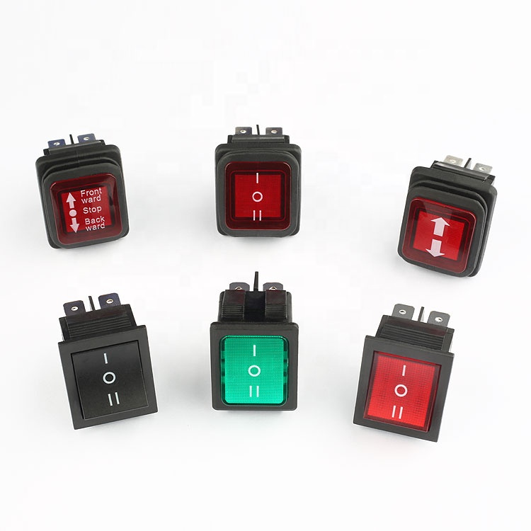 provide samples for free kcd1 16a 250v 3 pin 3 way on off on rocker switch t125 55