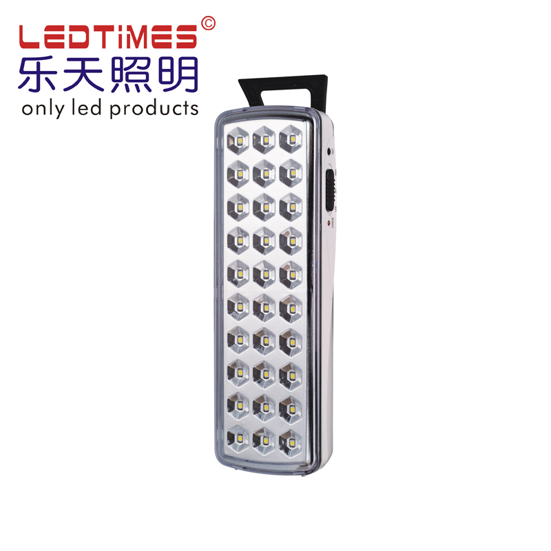 Brazil Russia Middle East selling Lithium battery  rechargeable 30 leds  emergency light portable