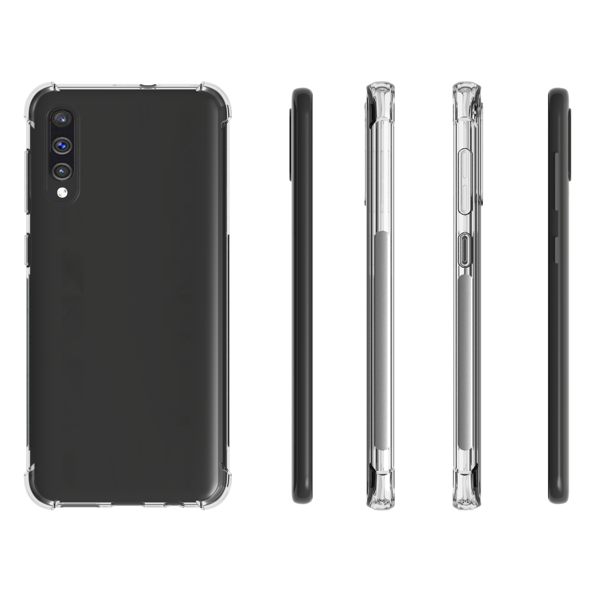 Shockproof Tpu case for Samsung galaxy A50S Soft cover