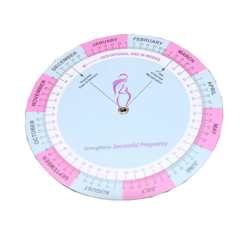 Pregnancy due date calculator gestational age in weeks BMI Wheel