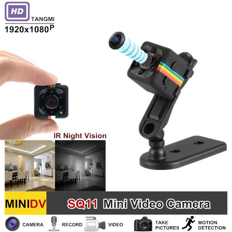 HD 1080P SQ11 Digital Camcorder Night Vision Mini Camera 1080P Mini DV Camera