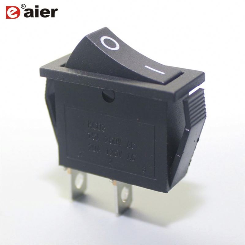 KCD3-111 OFF-(ON) Momentary Rocker Switch With Solder Terminal