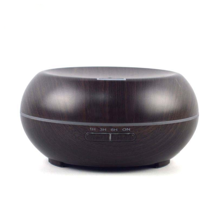 300ml Essential Oil Diffuser Dark Wood Grain Aromatherapy Humidifier Eroope European Popular Product