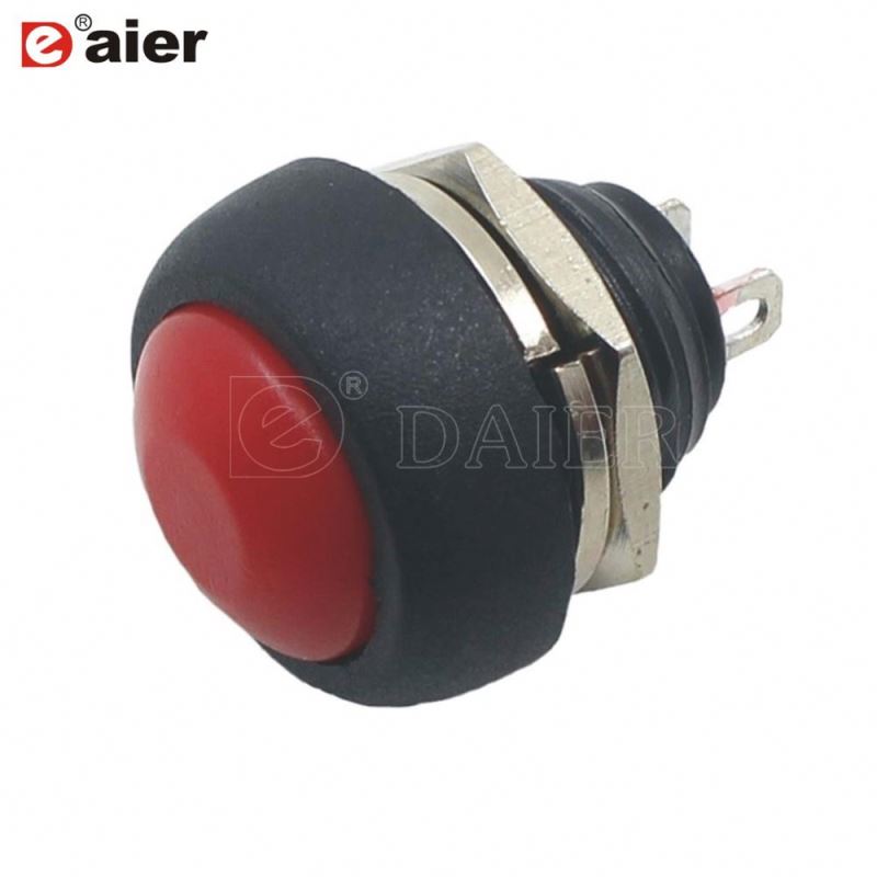Momentary push button switch mini push button switch