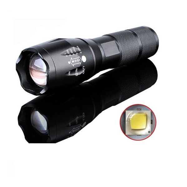 Waterproof Torch High Lumens Mini Ultrafire Aluminium T6 Tactical Rechargeable Adjustable Focus LED Flashlight