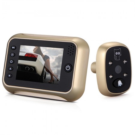 3.5 LCD Visual Monitor Door Peephole Viewer Camera Door Viewers