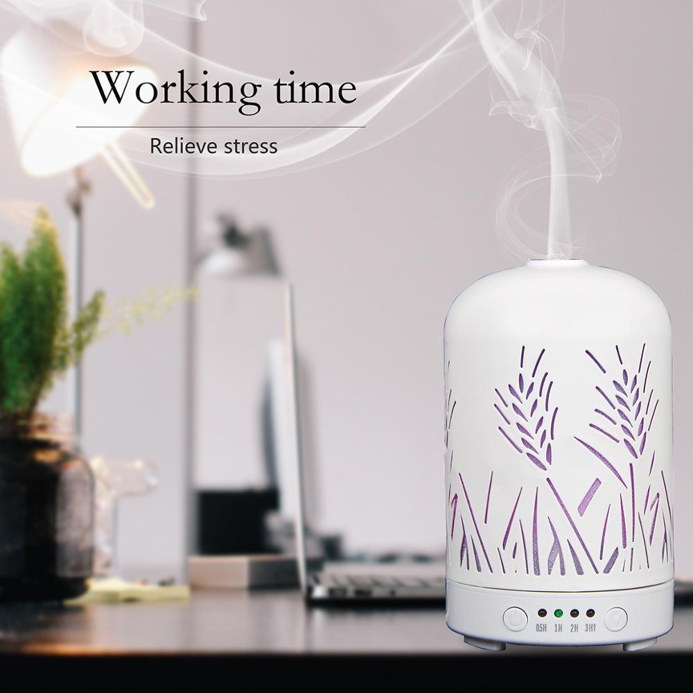 Hidly Cheap High Quality Wholesale White Metal 100ml Essential Oil Diffuser