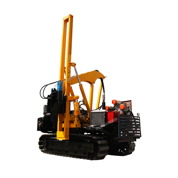 Factory sale hydraulic vibro crawler pile driver hammer for road guardrails